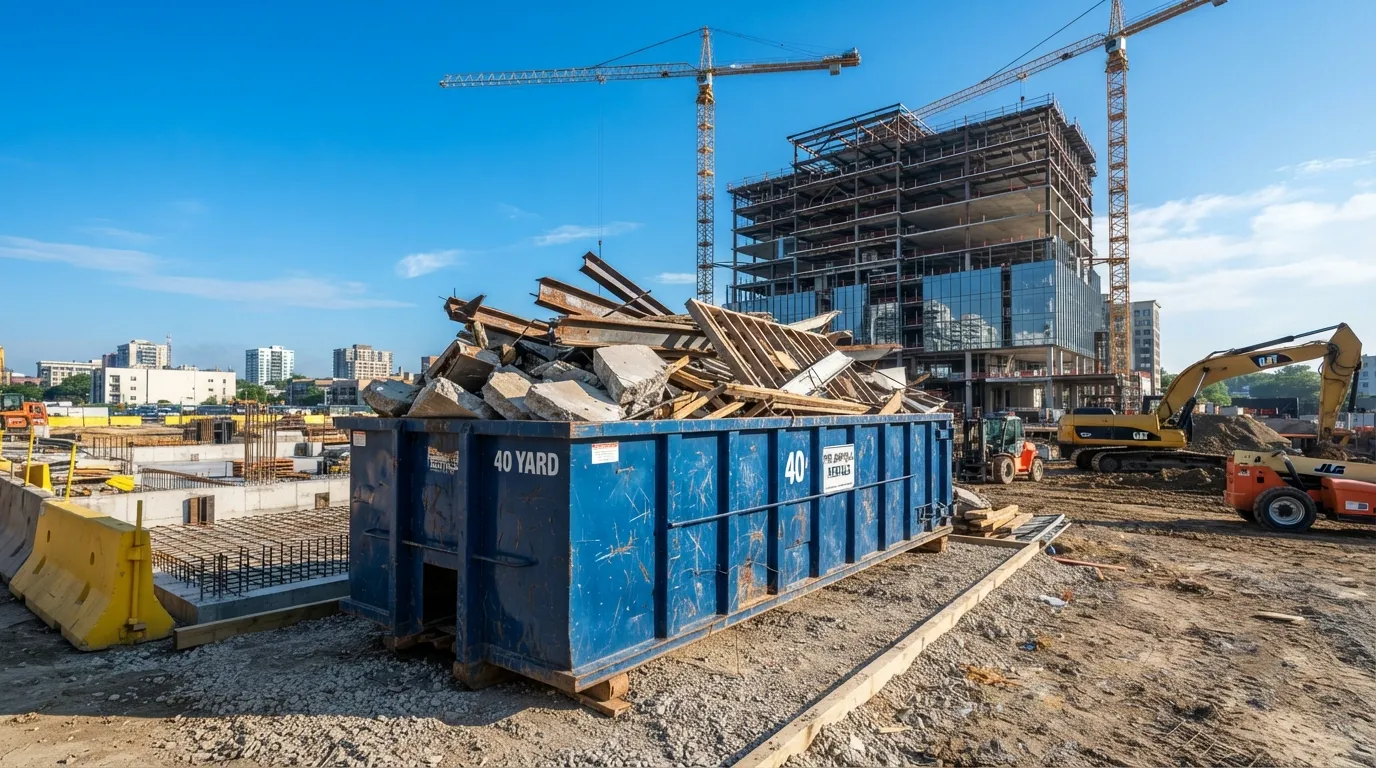 40 yard dumpster rental from our Mission Viejo fleet